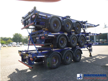 Camión portacontenedore/ Intercambiable Dennison Stack - 3 x container trailer 20-30-40-45 ft: foto 4