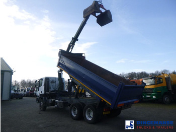 Camión grúa Iveco AD260T33 6X4 RHD tipper + HMF crane: foto 3