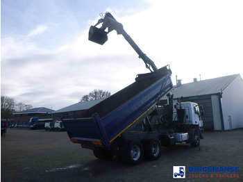 Camión grúa Iveco AD260T33 6X4 RHD tipper + HMF crane: foto 4