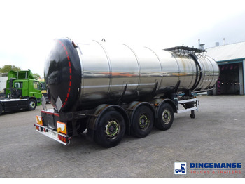 Semirremolque cisterna METALOVOUGA Bitumen tank inox 32 m3 / 1 comp + pump: foto 4