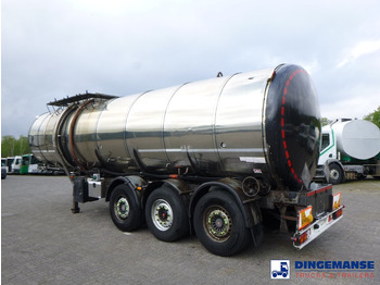 Semirremolque cisterna METALOVOUGA Bitumen tank inox 32 m3 / 1 comp + pump: foto 3