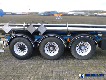 Semirremolque cisterna Magyar Chemical tank inox L4BH 32.8 m3 / 1 comp: foto 5