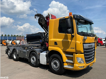Camión con equipo de cable, Camión grúa DAF DAF FAX CF 480 Euro 6 HMF 26 Tonmeter laadkraan: foto 5