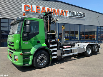Camión multibasculante, Camión grúa Iveco Stralis AD260S42Y HMF 20 Tonmeter laadkraan: foto 2