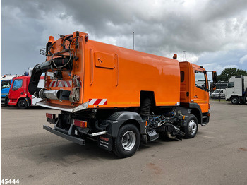 Barredora vial Mercedes-Benz Atego 1018 Brock Left and right sweeper Just 141.848 km!: foto 5