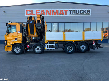 Camión grúa Renault C 380 8x2 Euro 6 Effer 95 Tonmeter laadkraan + Fly-Jib Just 39.453 km!: foto 2