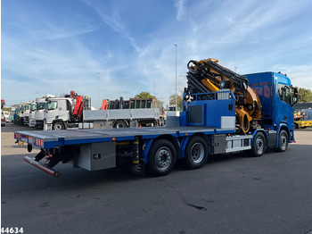 Camión grúa Scania R 540 Euro 6 Effer 100 Tonmeter laadkraan + Fly-Jib Just 39.720 km!: foto 4