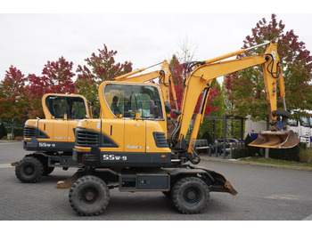 Excavadora de ruedas Hyundai Robex 55W-9 Wheeled Excavator 5.5t / 2 unit: foto 4 Excavadora de ruedas Hyundai Robex 55W-9 Wheeled Excavator 5.5t / 2 unit: foto 4
