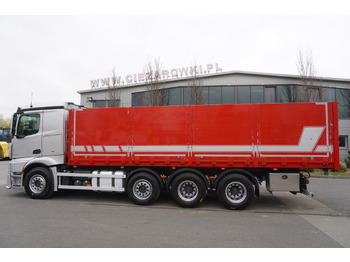 Camión caja abierta MERCEDES-BENZ Actros 3563 8x4 / Tipper for grain 20 t load capacity: foto 3