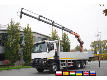 Camión caja abierta RENAULT C 380