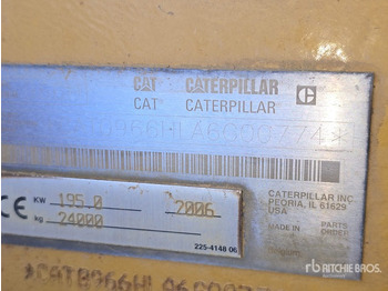 Cargadora de ruedas CATERPILLAR 966H