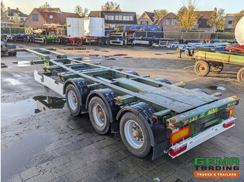 Semirremolque portacontenedore/ Intercambiable Krone SD 27 3-Assen BPW Backslider - DrumBrakes - 20 2x20FT/30/40FT - 10+ Units in Stock (O1931): foto 4