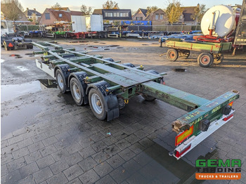 Semirremolque portacontenedore/ Intercambiable Krone SD 27 3-Assen BPW Backslider - DrumBrakes - 20 2x20FT/30/40FT - 10+ Units in Stock (O1931): foto 5