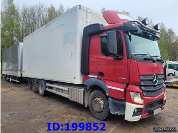 Camión caja cerrada MERCEDES-BENZ Actros 2551