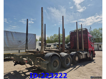 Camión forestal SCANIA R620 - 8x4 - Steering axle: foto 5