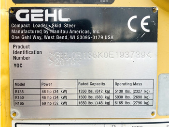 Minicargadora Gehl R135 (4068): foto 3