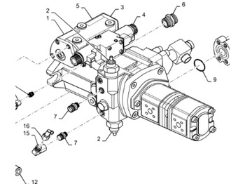Bomba hidráulica CASE