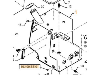 Depósito hidráulico CASE