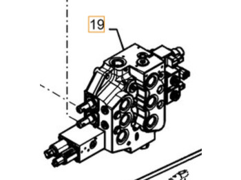 Válvula hidráulica CASE