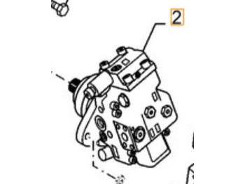 Motor hidráulico CASE