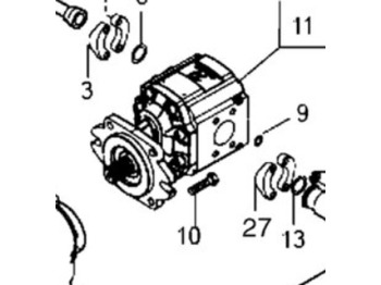 Bomba hidráulica CASE