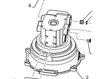Reductor de giro CASE