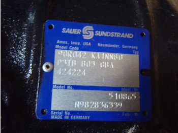 Bomba hidráulica para Maquinaria de construcción nuevo Sauer Sundstrand 90R042 KA1NN80 -: foto 3