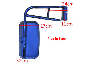 Espejo retrovisor para Cargadora de ruedas nuevo Qingdao Promising Rear View Mirror for China Wheel Loader: foto 3