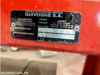 Maquinaria de jardinería ROULEAU QUIVOGNE RSR 300 TRES PEU SERVI ANNEE 2003: foto 4 Maquinaria de jardinería ROULEAU QUIVOGNE RSR 300 TRES PEU SERVI ANNEE 2003: foto 4