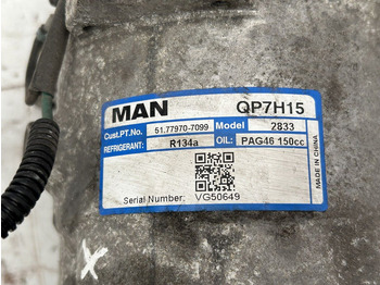 Compresor de aire acondicionado para Camión MAN TGX: foto 3 Compresor de aire acondicionado para Camión MAN TGX: foto 3