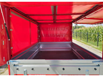 Remolque plataforma/ Caja abierta nuevo TEMARED 2osie 750kg straż strażacka pożarnicza: foto 3