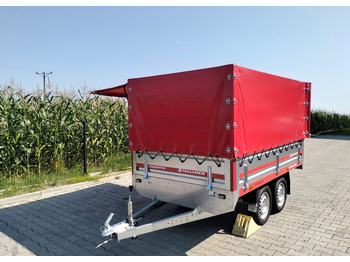 Remolque plataforma/ Caja abierta nuevo TEMARED 2osie 750kg straż strażacka pożarnicza: foto 5