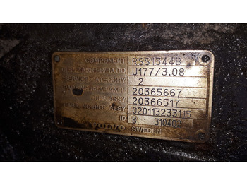 Diferencial Volvo MS17X.- 2.85/ 3.08 .\5.29\ 5.63.: foto 3