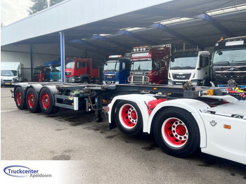 Semirremolque portacontenedore/ Intercambiable Broshuis ADR, 2x 20, 40, 45 ft, Lift axle, Extended: foto 1