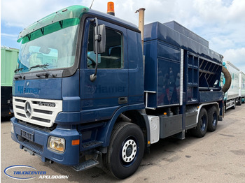 Limpieza de alcantarillado Mercedes-Benz Actros 2636 RSP ESE 26/7, 6x4 Big axles, Steel springs, Saugbagger: foto 3