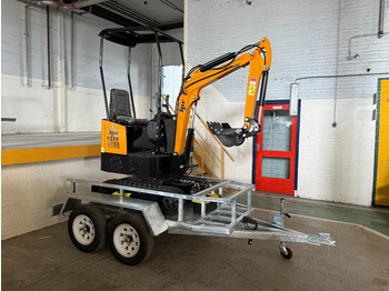Miniexcavadora JPC HT12 + TRAILER - NEW AND UNUSED BOTH!: foto 4 Miniexcavadora JPC HT12 + TRAILER - NEW AND UNUSED BOTH!: foto 4