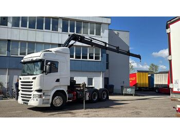 Camión grúa SCANIA R 450