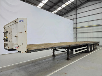 Semirremolque plataforma/ Caja abierta KRONE SD