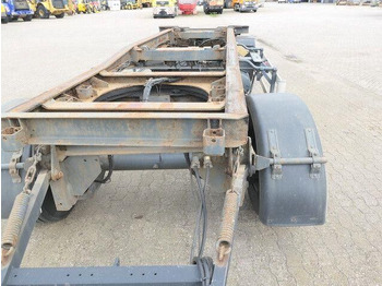 Remolque portacontenedore/ Intercambiable Huffermann HSA 18.70, Container, Schlitten, SAF, Luftfed.: foto 5 Remolque portacontenedore/ Intercambiable Huffermann HSA 18.70, Container, Schlitten, SAF, Luftfed.: foto 5