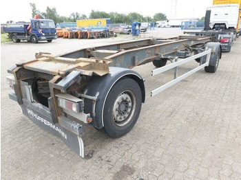 Remolque portacontenedore/ Intercambiable Huffermann HSA 18.70, Container, Schlitten, SAF, Luftfed.: foto 3 Remolque portacontenedore/ Intercambiable Huffermann HSA 18.70, Container, Schlitten, SAF, Luftfed.: foto 3