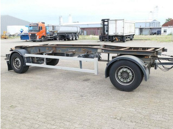 Remolque portacontenedore/ Intercambiable Huffermann HSA 18.70, Container, Schlitten, SAF, Luftfed.: foto 4 Remolque portacontenedore/ Intercambiable Huffermann HSA 18.70, Container, Schlitten, SAF, Luftfed.: foto 4