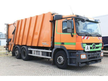 Camión de basura Mercedes-Benz 2532 L Actros 6x2, Faun, Zöller, 24m³, MP3, AC: foto 2