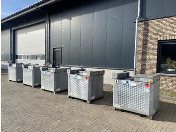 Tanque de almacenamiento IBC Rietberg 1000 liter IBC Dieseltank Gegalvaniseerd: foto 4