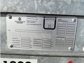 Tanque de almacenamiento IBC Rietberg 1000 liter IBC Dieseltank Gegalvaniseerd: foto 3