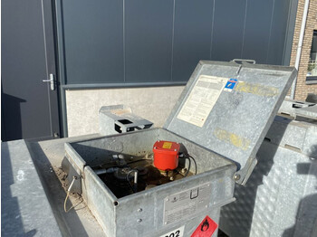 Tanque de almacenamiento IBC Rietberg 1000 liter IBC Dieseltank Gegalvaniseerd: foto 5