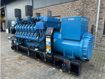 Generador industriale MTU 16V 4000 G61 SDMO XS 2000 Leroy Somer 2000 kVA generatorset: foto 4