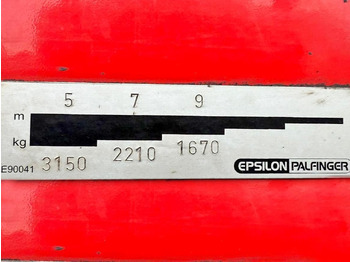 Camión multibasculante, Camión grúa Renault KERAX 460 DXI * ABROLLKIPPER  * EPSILON Q170Z69: foto 5