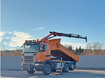 Camión grúa Scania G 360 * KIPPER 4,60m * PALFINGER PK 11002/ 6x4: foto 2