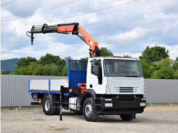 Camión caja abierta IVECO EuroCargo 180E