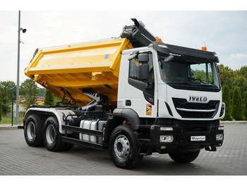 Camión volquete Iveco STRALIS X-WAY 480 / 6x4 / WYWROTKA DWUSTRONNA /  HYDROBURTA / BO: foto 4